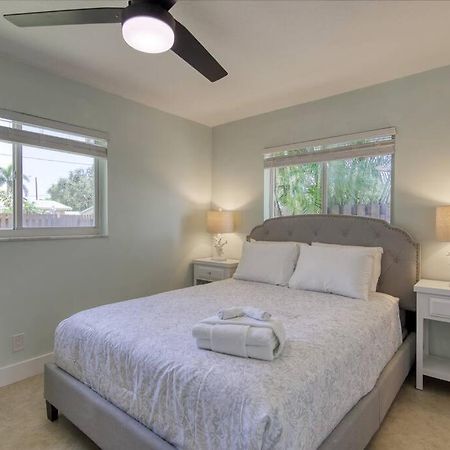 Paradise 4 Min To The Beach With Private Heated Pool Deerfield Beach Exterior photo