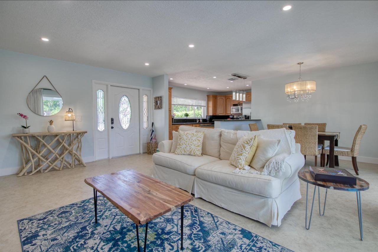 Paradise 4 Min To The Beach With Private Heated Pool Deerfield Beach Exterior photo